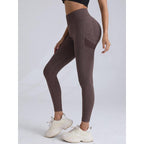 TCVC Women'S Solid High Waist Sports Leggings Tight-Fitting Comfy Breathable Skinny Pants for Yoga Gym Workout Running Ladies Sportswear for All Seasons Athletic Stretchy Material Gym Fitness Leggings Yoga Bottom Gym Tights Clothes