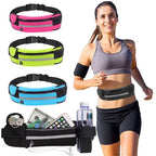 Sport Running Waist Bag for Women Men Comfortable Gym Fanny Bag Safty Tape Cycling Phone Case Running Belt